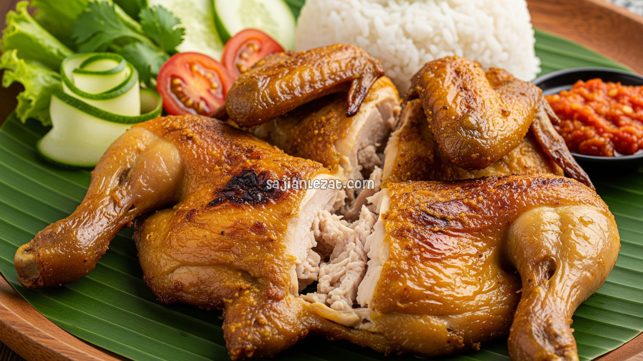 Foto Resep Ayam Bekakak Khas Jawa Timur Lezat dan Tradisional