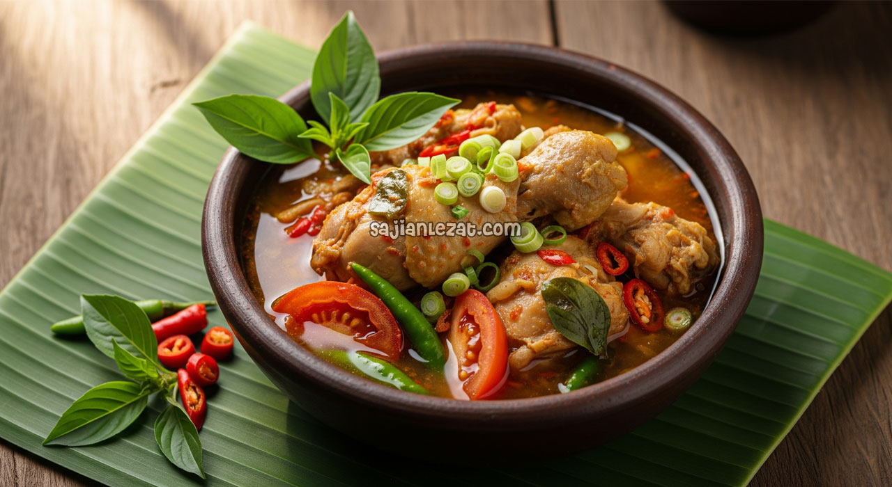 Resep Garang Asem Ayam Segar dan Gurih Khas Jawa