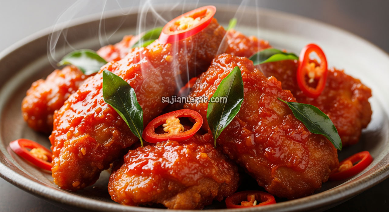 Resep Ayam Goreng Pedas Manis Gurih dan Praktis