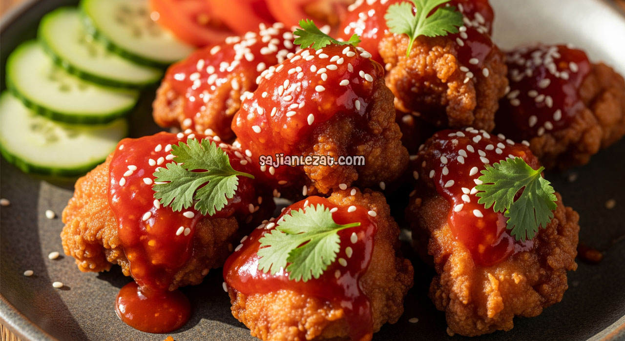 Resep Ayam Goreng Saus Thailand Pedas Manis Segar