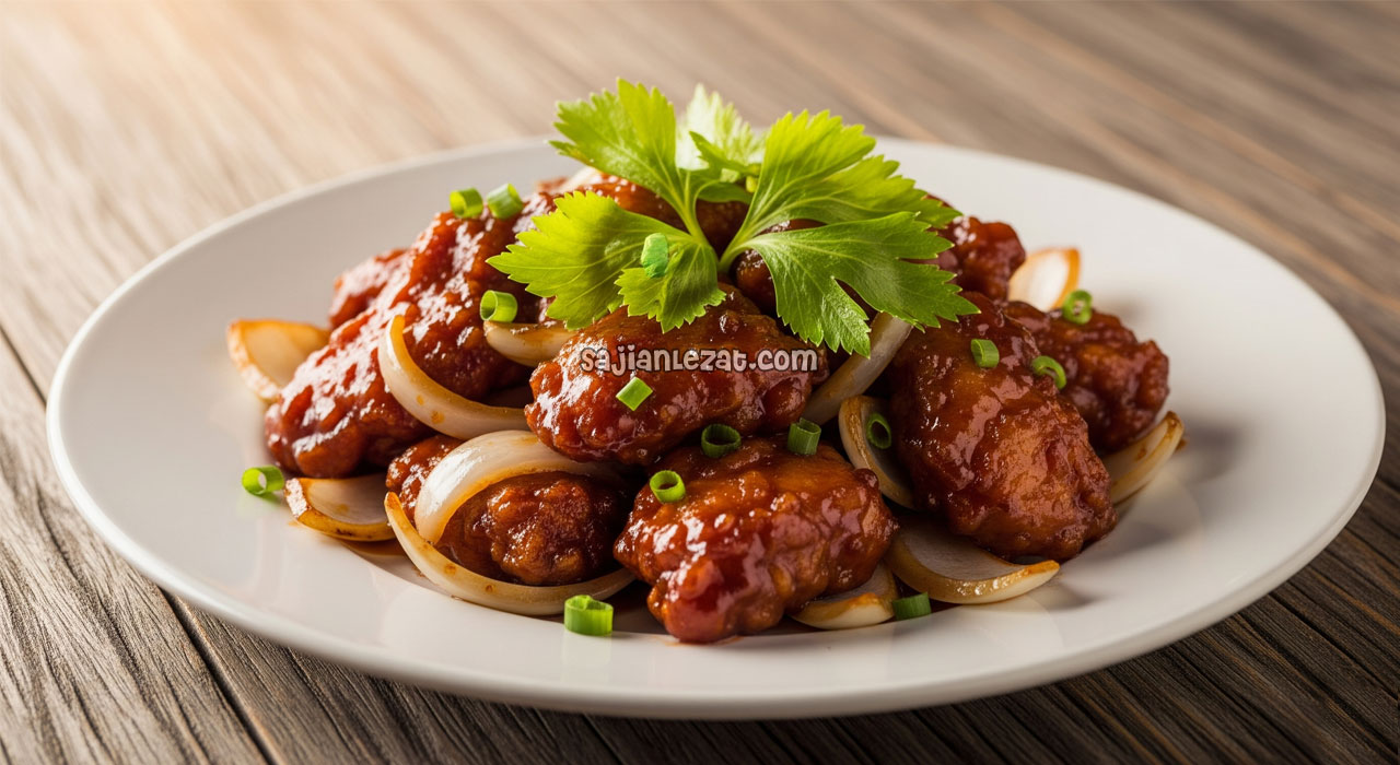 Resep Ayam Goreng Saus Tiram Gurih dan Praktis