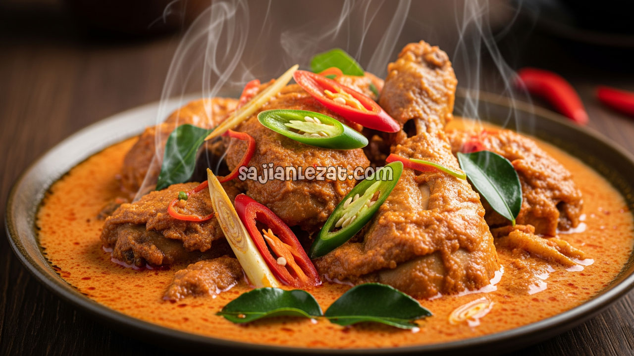 Foto Resep Ayam Lodho Pedas Gurih Khas Jawa Timur
