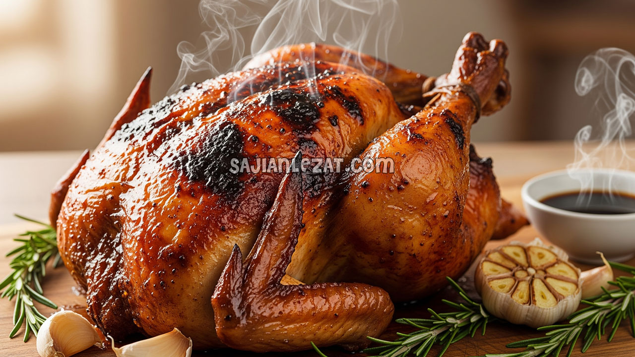 Foto Resep Ayam Panggang Kecap Manis Gurih dan Lezat