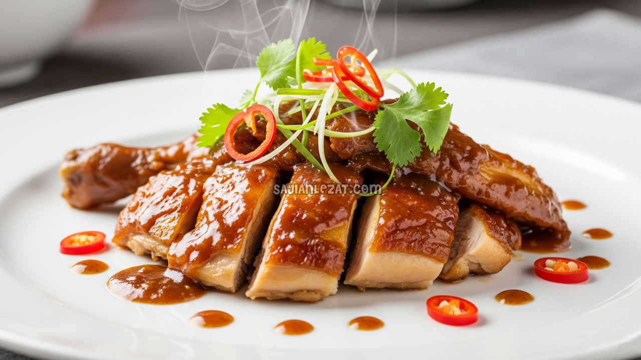 Foto Resep Ayam Panggang Saus Tauco Gurih dan Lezat