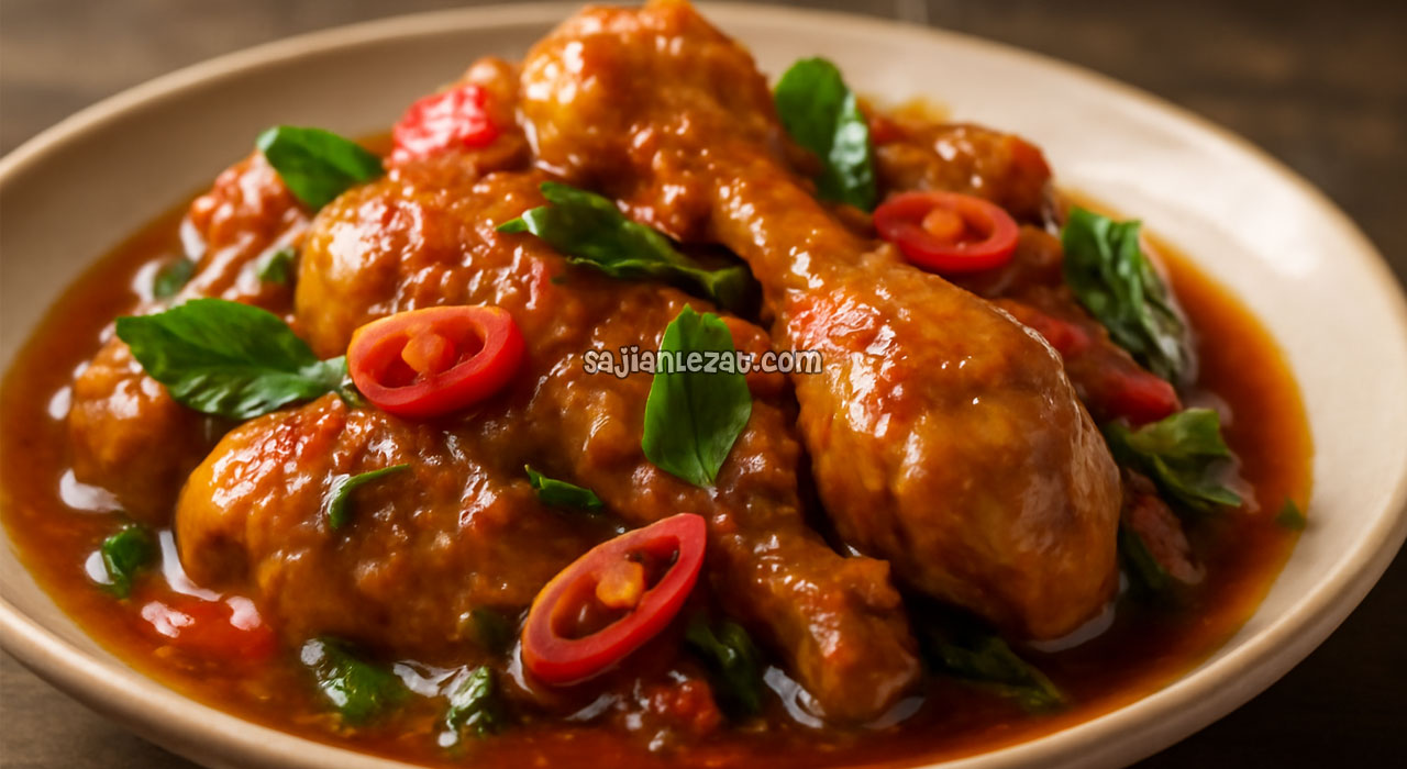 Resep Rica-Rica Ayam Kemangi Pedas Gurih Menggugah Selera