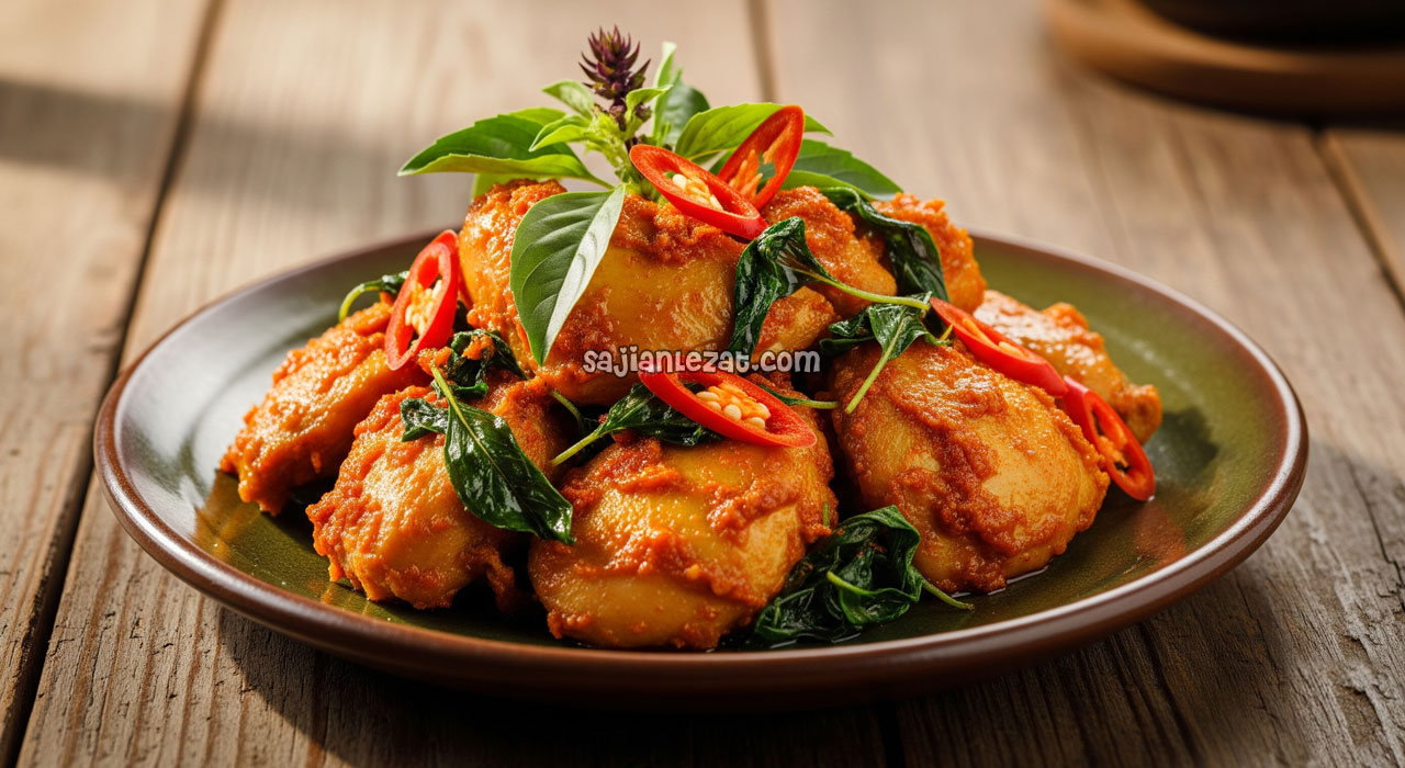 Resep Ayam Woku Daun Kemangi Khas Manado
