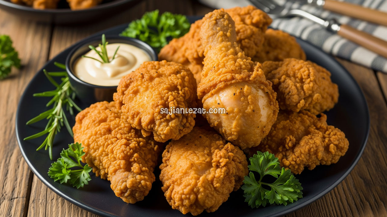 Resep Buttermilk Fried Chicken Renyah dan Gurih ala Rumahan