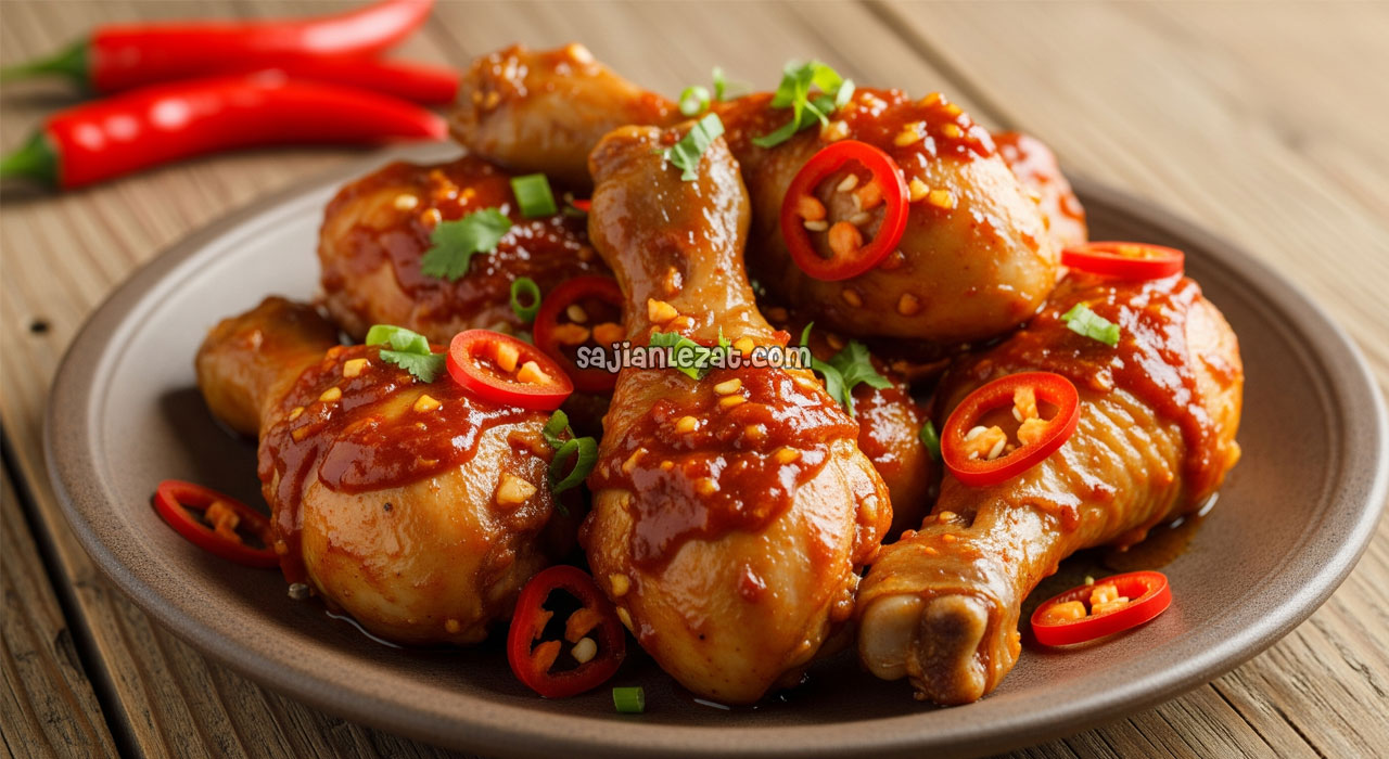 Foto Resep Chicken Drumstick Manis Pedas Mudah dan Cepat