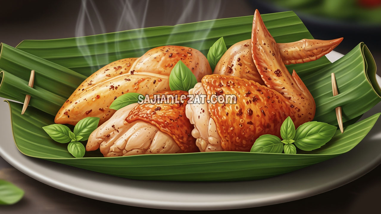 Foto Cara Membuat Pepes Ayam Lezat dan Aromatik