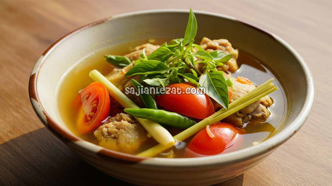 Resep Ayam Pindang Serani Gurih dan Segar