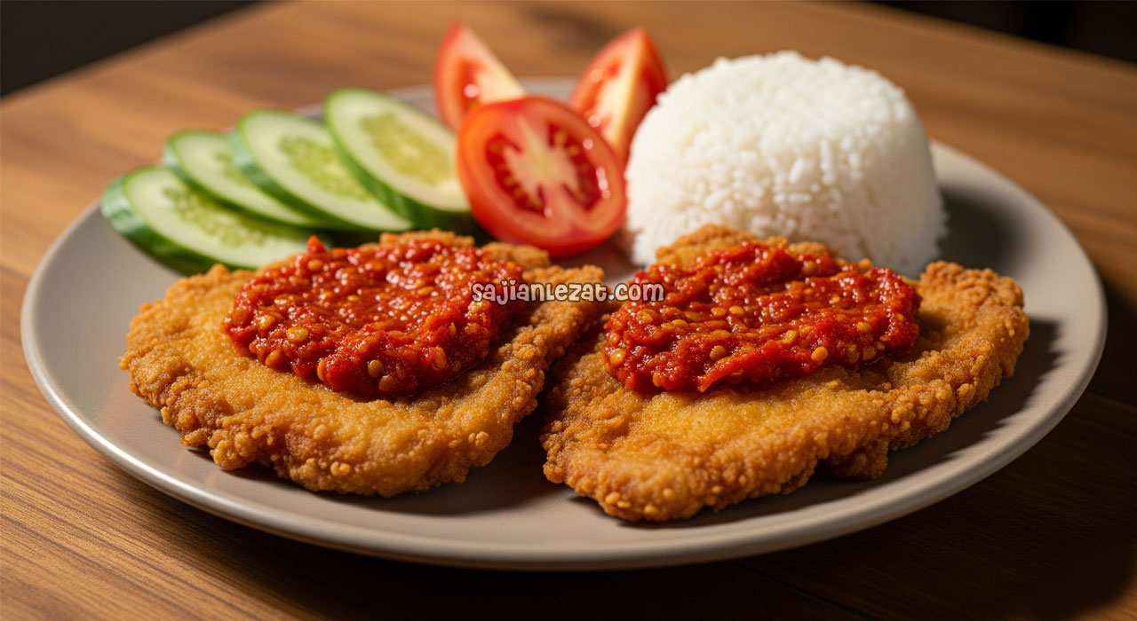 Foto Resep Ayam Goreng Penyet Gurih dan Sambal Pedas Nikmat