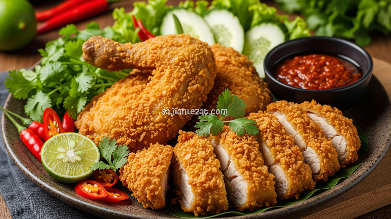 Resep Ayam Goreng Ala Fried Chicken Renyah dan Gurih