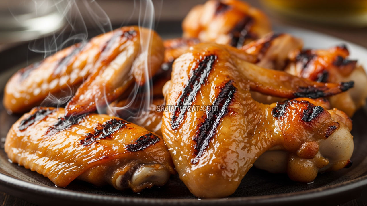 Resep Sayap Panggang Madu Manis dan Gurih