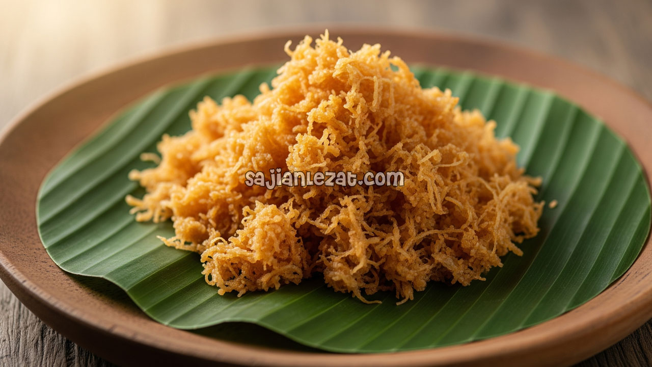 Foto Resep Serundeng Ayam Gurih dan Renyah Tradisional