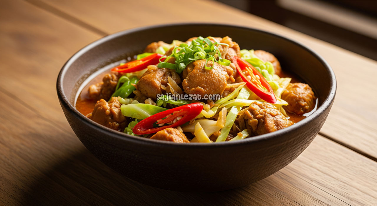 Foto Resep Tongseng Ayam Khas Solo Enak dan Gurih