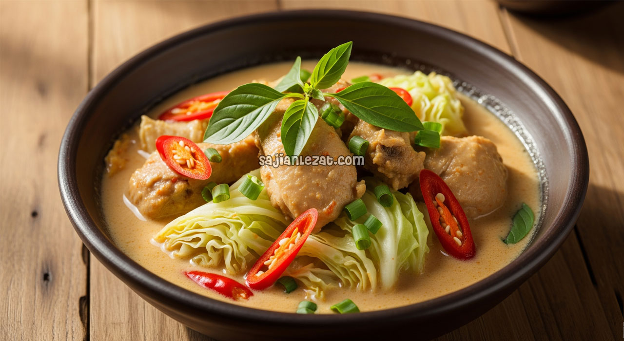 Resep Tongseng Ayam Santan Super Lezat dan Gurih