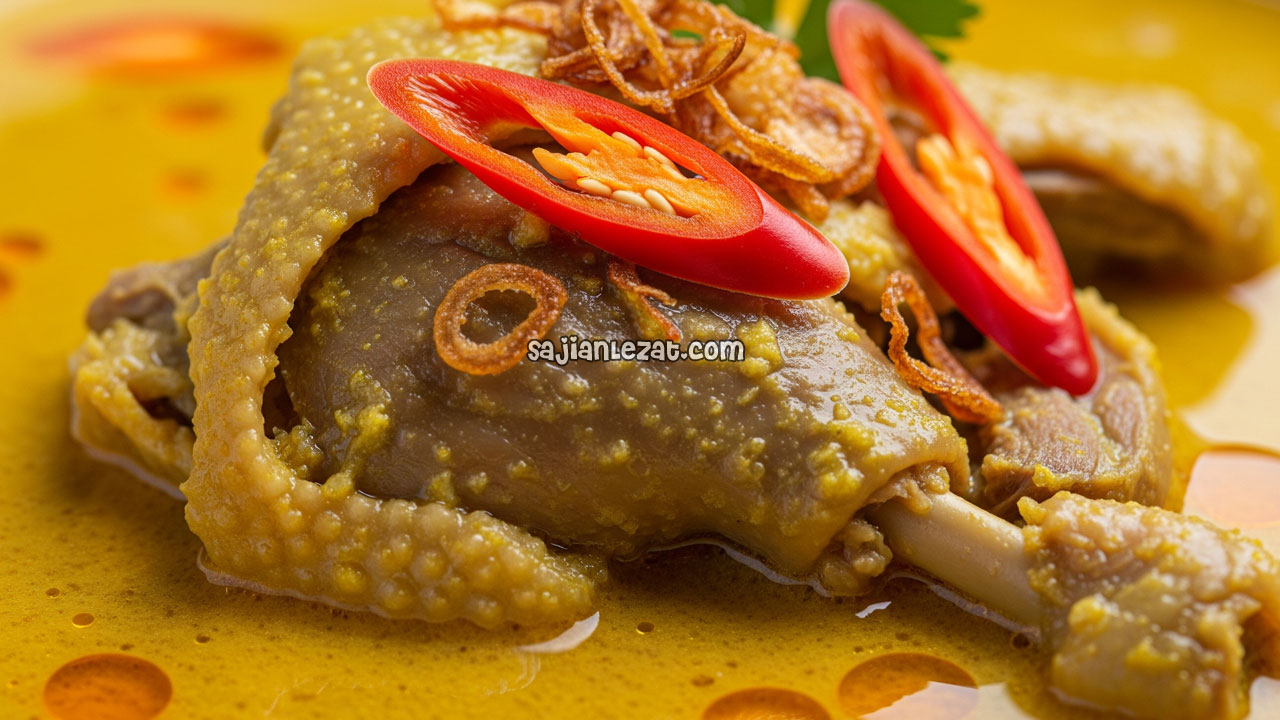 Resep Becek Bebek Khas Tuban dengan Bumbu Meresap dan Gurih