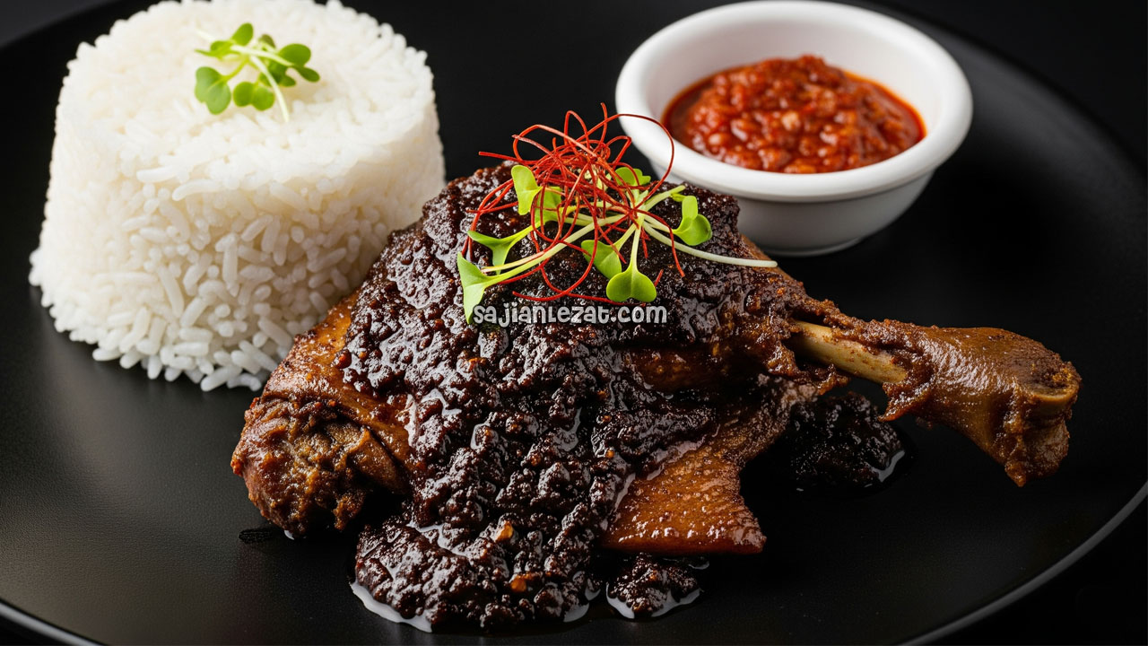 Resep Bebek Bumbu Hitam Khas Madura dengan Cita Rasa Kuat