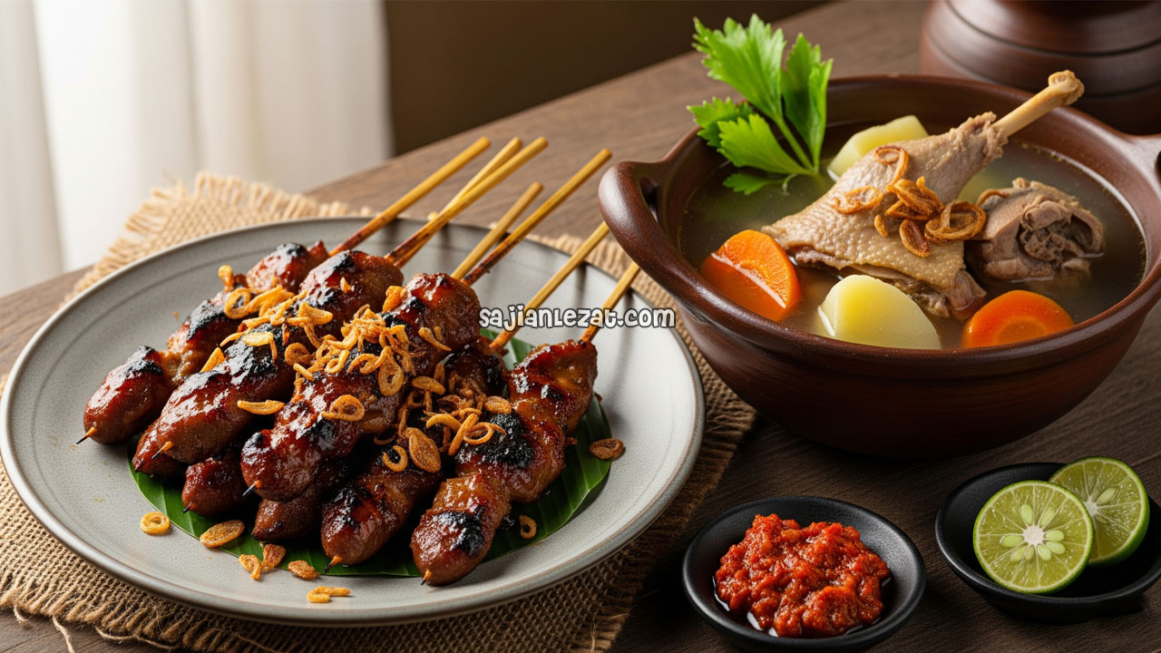 Resep Sate dan Sop Bebek Cibeber Khas Cianjur Gurih Berempah