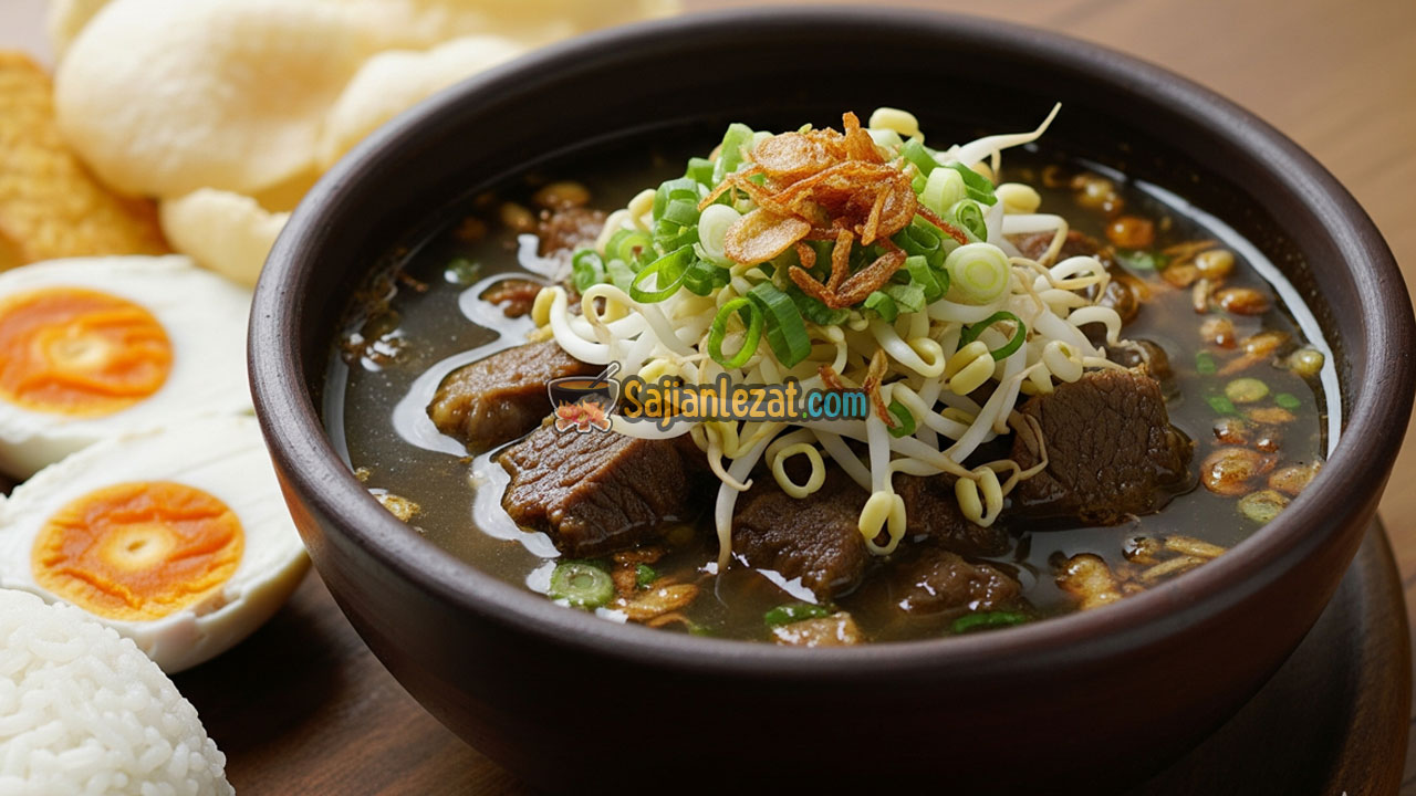 Cara Masak Rawon Komplit dengan Kuah Gurih dan Lezat