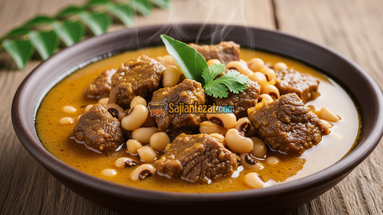 Resep Daging Masak Kacang Tolo Lezat dan Gurih