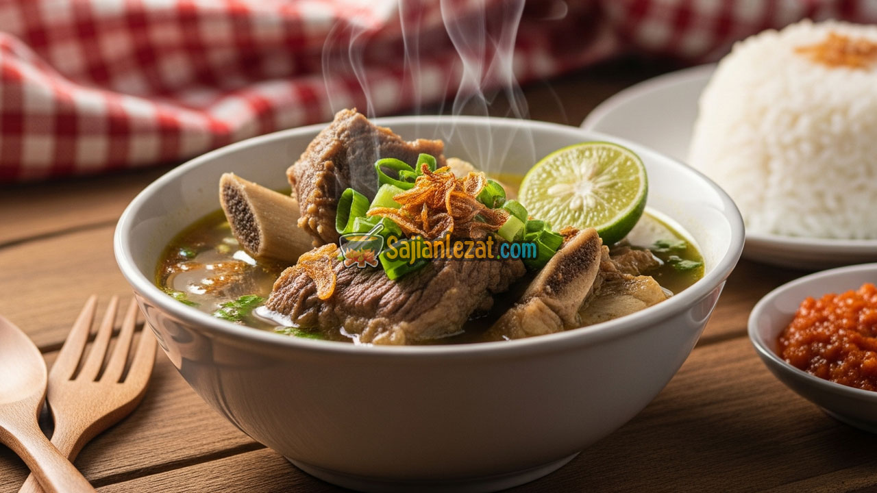 Resep Soto Daging Iga Gurih dan Lezat