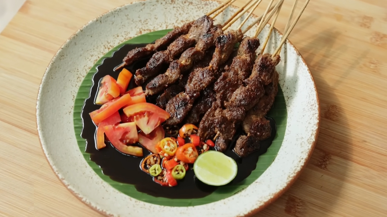 Resep Sate Kambing Bumbu Kecap Empuk dan Meresap
