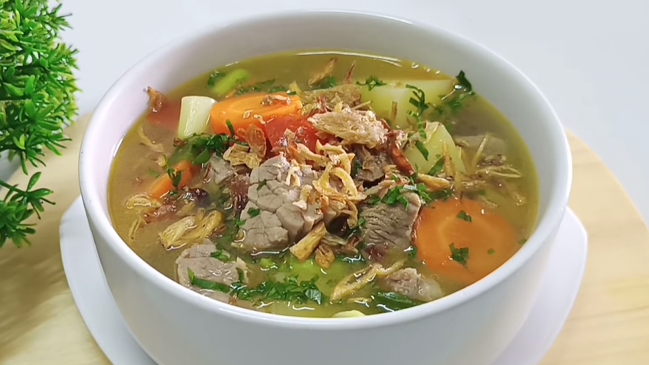 Resep Sop Daging Sapi Rempah Gurih dan Hangat