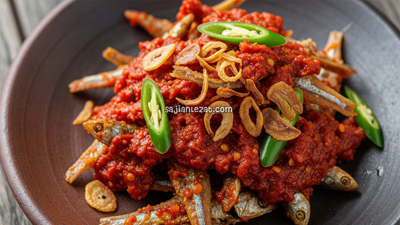 Resep Balado Ikan Teri, Pedas Gurih yang Bikin Ketagihan