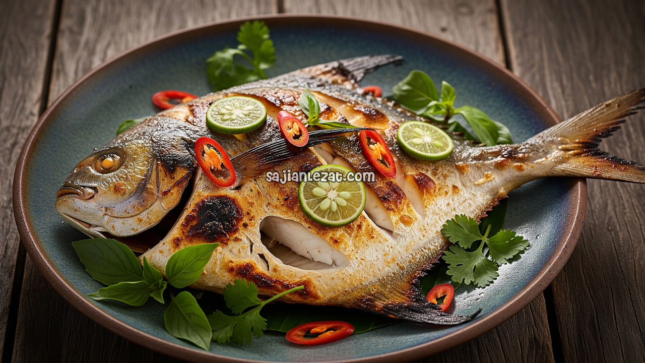 Foto Resep Bawal Bakar Manis, Gurih dan Lezat untuk Santapan Keluarga