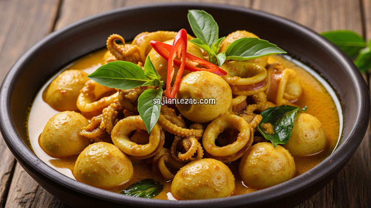 Resep Kari Cumi Telur Puyuh, Gurih dan Kaya Rasa untuk Hidangan