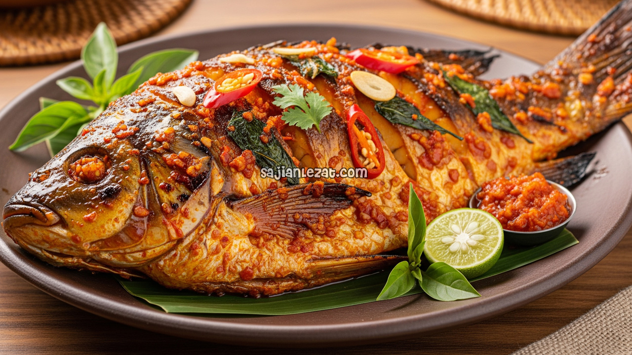 Resep Ikan Mas Bakar Pedas Manis Maknyus, Praktis dan Lezat