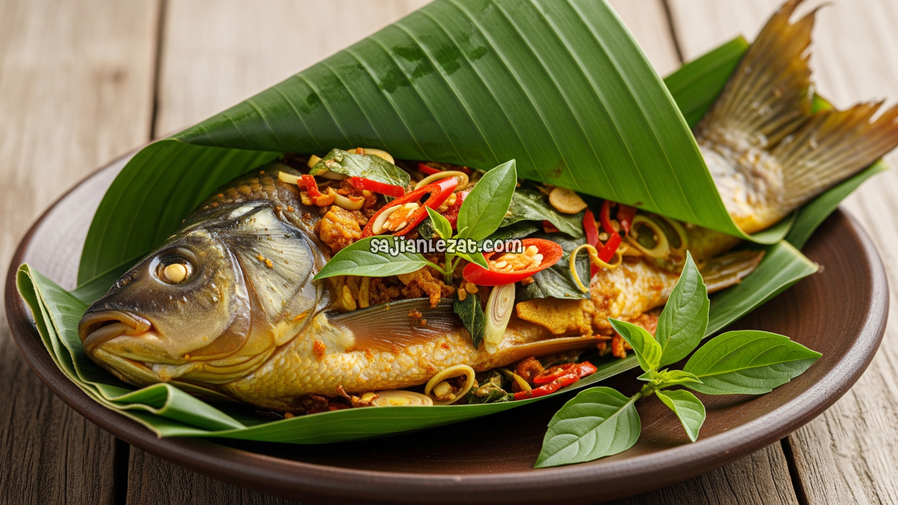 Foto Resep Pepes Ikan Mas Paling Nikmat, Gurih dan Praktis Dibuat