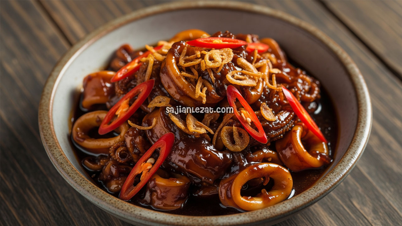 Resep Semur Daging Cumi-Cumi, Gurih dan Lezat untuk Hidangan Spesial