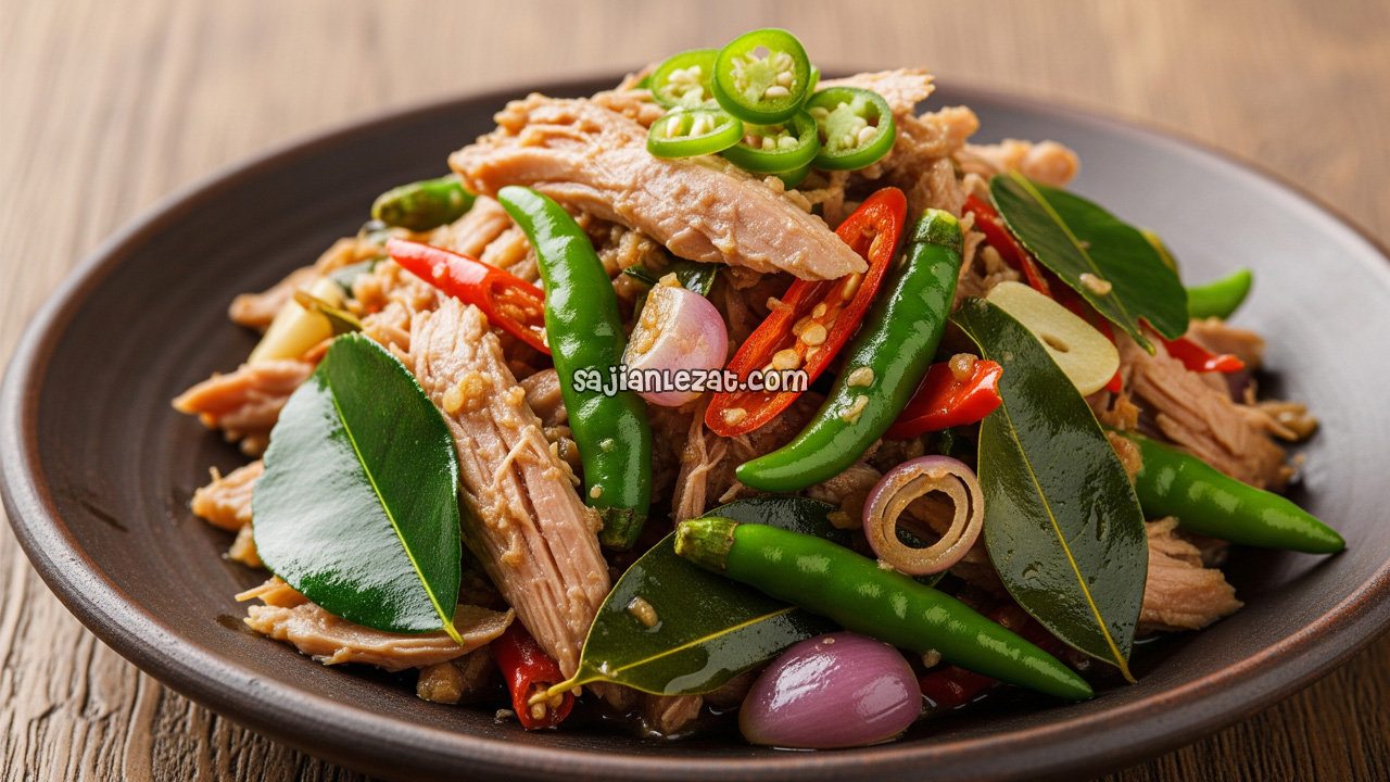 Resep Tongkol Suwir Cabai Hijau, Pedas dan Praktis di Rumah