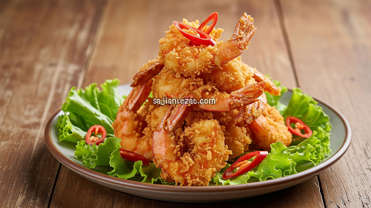Resep Udang Goreng Tepung, Renyah dan Gurih untuk Camilan Praktis