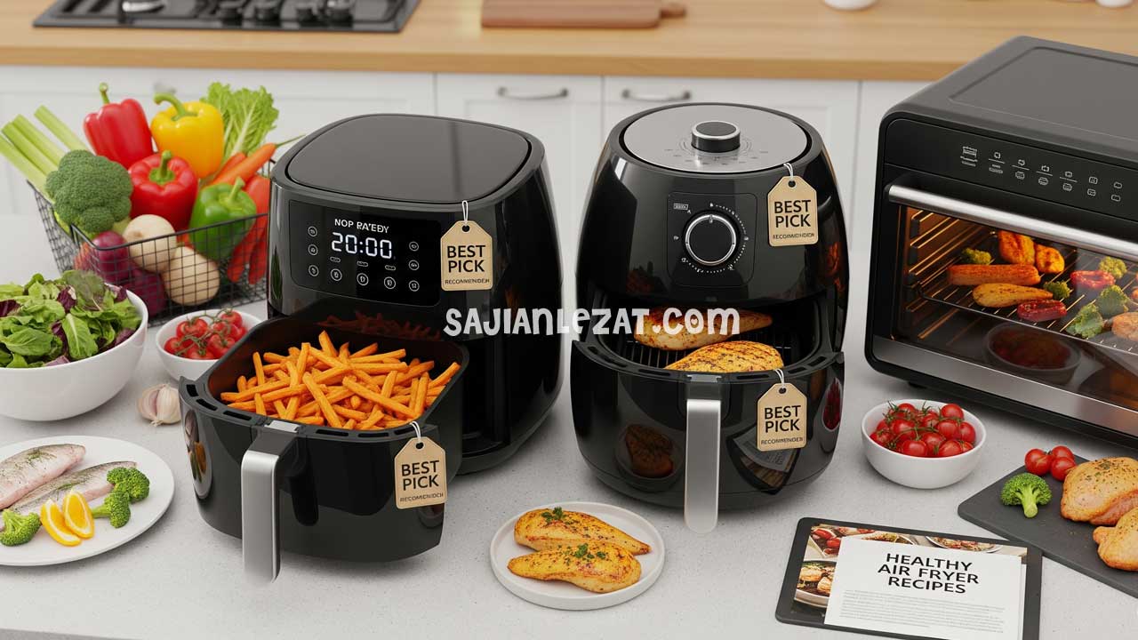 rekomendasi air fryer terbaik untuk masakan sehat