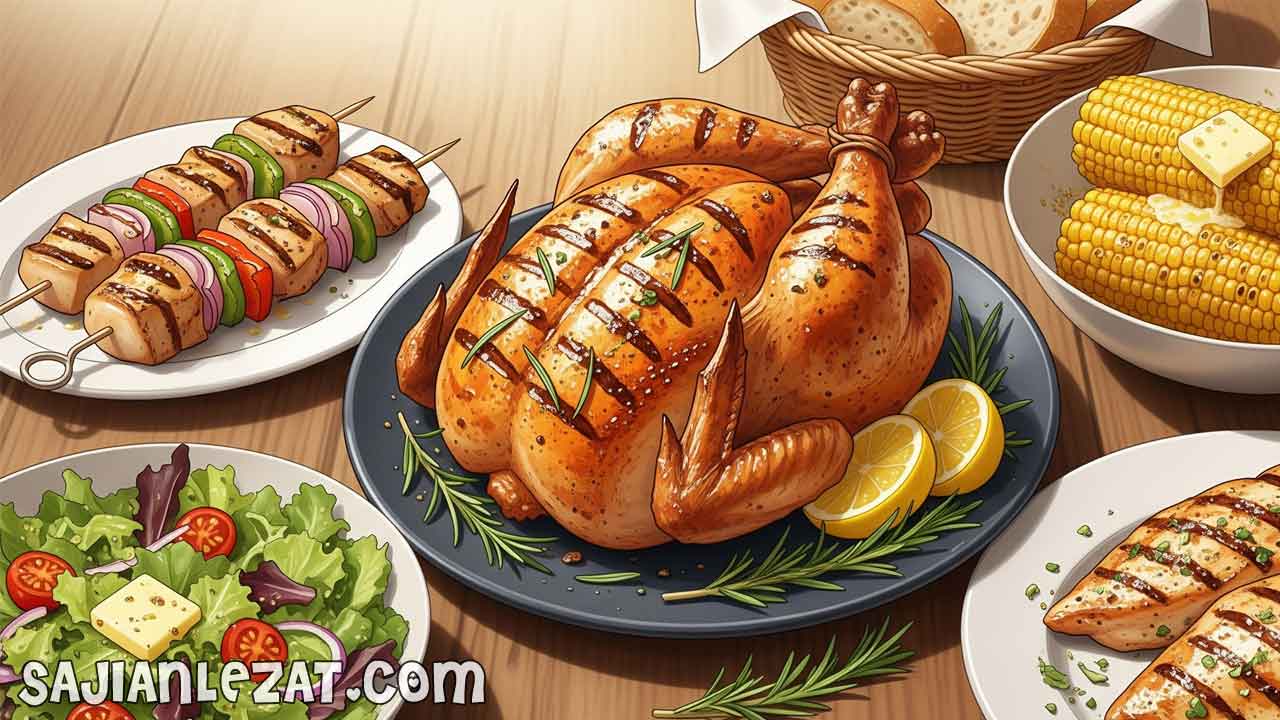 Inspirasi hidangan ayam panggang lezat untuk menu keluarga