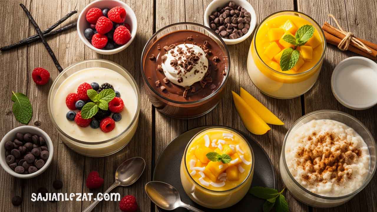 Kumpulan resep puding lezat dengan variasi rasa dan tampilan menarik