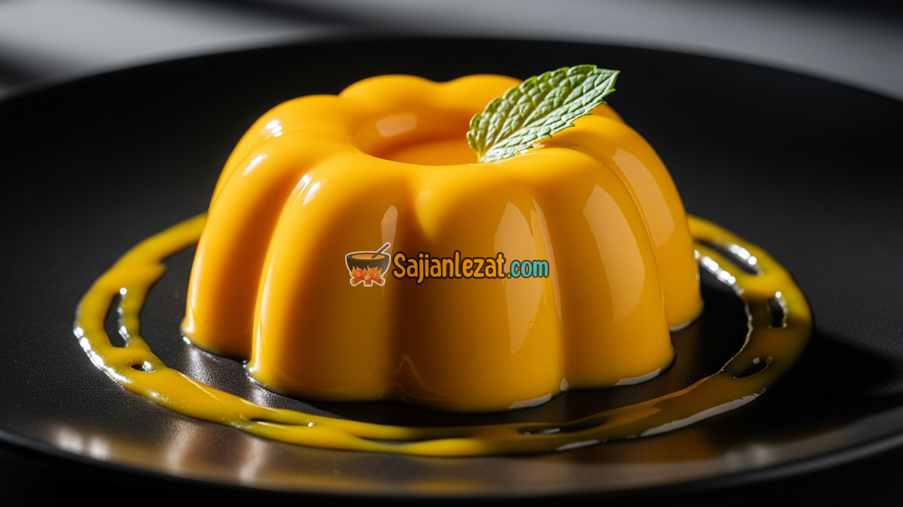 Foto Cara Membuat Puding Buah Mangga Lembut dan Segar, Cocok untuk Dessert
