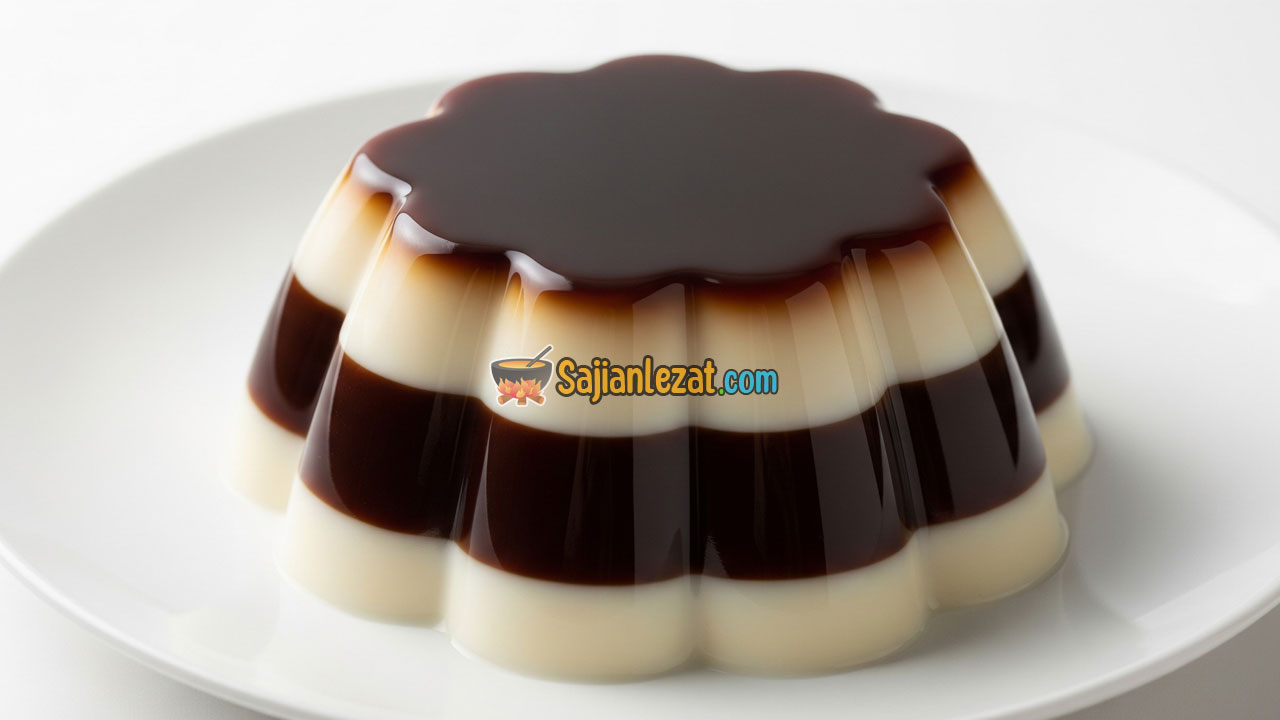Foto Cara Membuat Puding Kopi Susu Lembut, Camilan Segar Favorit Pecinta Kopi
