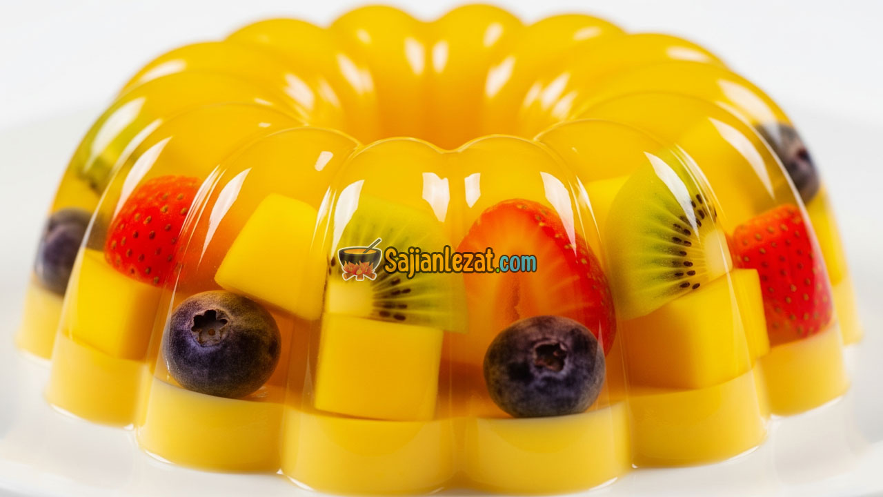 Foto Resep dan Cara Membuat Puding Mangga Segar, Lembut, dan Mudah Dibuat