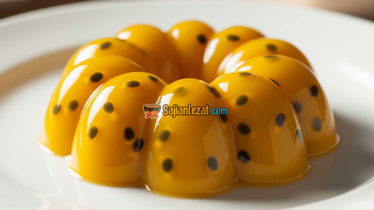 Foto Cara Membuat Puding Markisa Segar dan Lembut, Cocok untuk Camilan Dingin