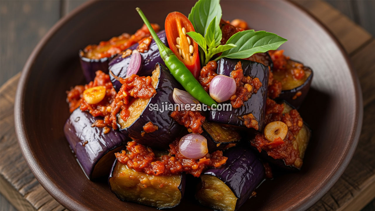 Resep Sambal Terong Sederhana, Pedas Gurih dan Bikin Nasi Ludes