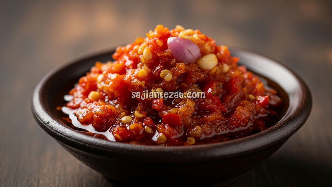 Resep Sambal Tomat Sederhana, Pedas Segar dan Mudah Dibuat