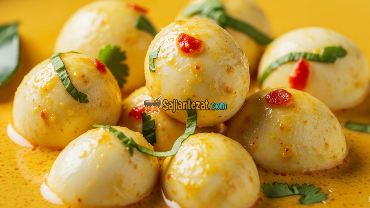 Resep Kalio Telur Puyuh Gurih dan Lezat dengan Bumbu Tradisional