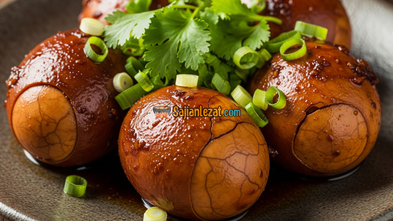 Resep Telur Bumbu Hitam Khas Nusantara, Gurih dan Lezat
