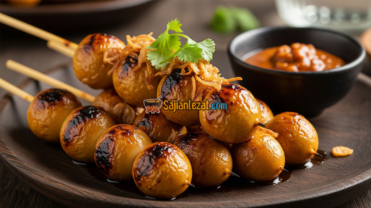 Resep Sate Telur Puyuh Bumbu Meresap, Gurih dan Lezat