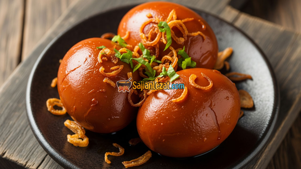 Resep Telur Bacem Warna Cantik dengan Bumbu Meresap Sempurna